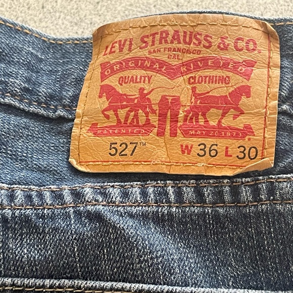 Levi’s 527 36X30 bootcut jeans - Picture 10 of 13